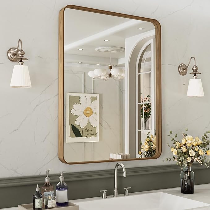LOAAO 24X32 Inch Bathroom Mirror