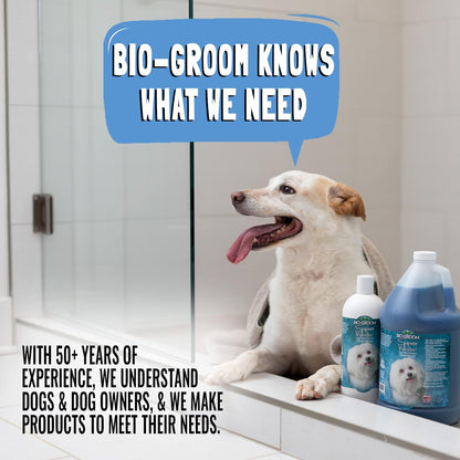 Bio-Groom Groom'n Fresh Dog Shampoo – Odor Eliminating, Dog Bathing Supplies, Puppy Wash, Cat & Dog Grooming Supplies, Cruelty-Free, Made in USA, Dog Products – 2.5 Gallons