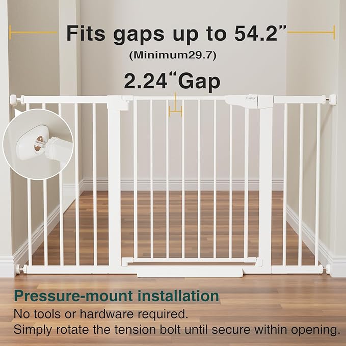 Cumbor 29.7-54.2" Wide Baby Gate