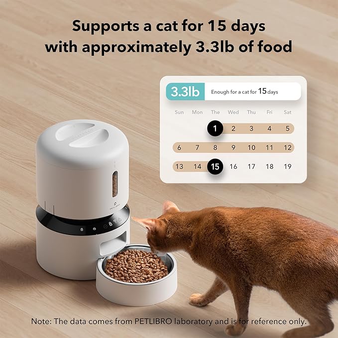 PETLIBRO Automatic Cat Feeder, 5G WiFi Automatic Pet Feeder