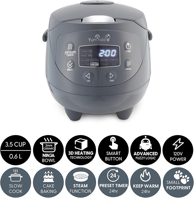 Yum Asia Panda Mini Rice Cooker