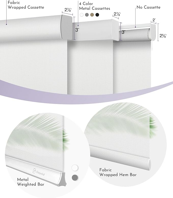 Graywind Motorized Solar Shades Compatible