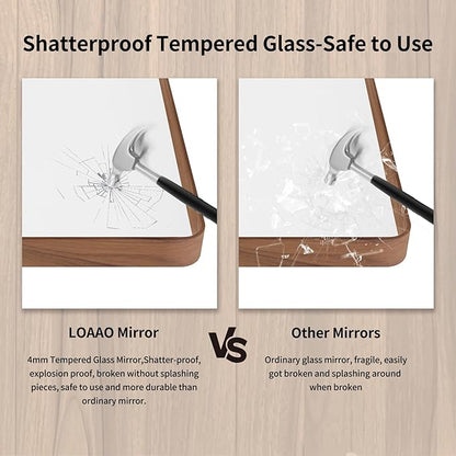 LOAAO 60X28 Inch Bathroom Mirror
