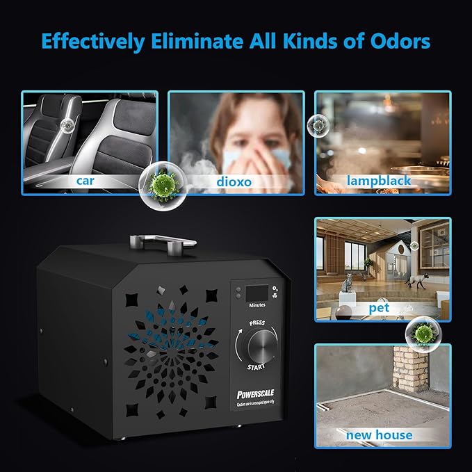 Powerscale Commercial Ozone Generator 150, 000mg/h O3 Intelligent Control