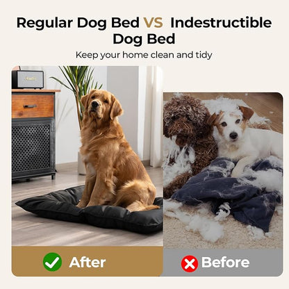 Chew Proof Indestructible Dog Bed,Small (18"x29") | Durable,for Aggressive Chewers,Tough,chew resistant, non chewable,Machine Washable & Waterproof,Indoor Outdoor