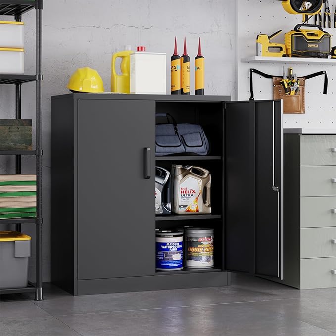 MIIIKO Metal Storage Cabinet