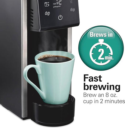 Hamilton Beach FlexBrew Advanced 4-in-1 Single Serve Hot & Iced Coffee Maker