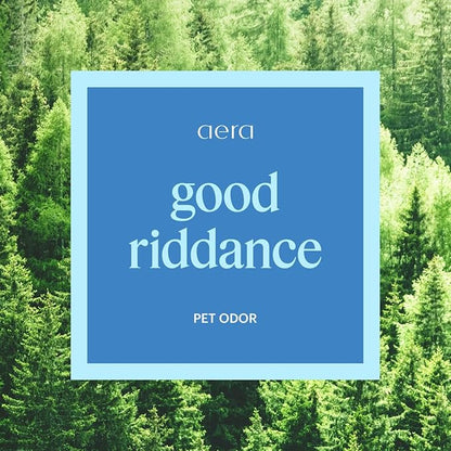 Aera Essential Oil Fragrance Diffuser + Good Riddance Scent Bundle