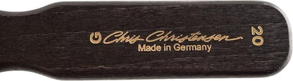 Chris Christensen 20 mm Oval Pin Dog Brush, Fusion Series, Groom Like a Professional, Brass Pins, 100% Static Free, Ground and Polished Tips