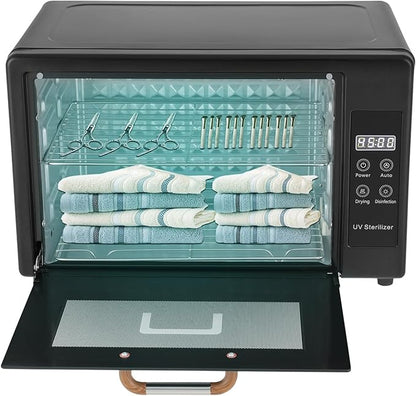6 Gal Capacity Multi-Functional Nail Cleaner Box, 110V 230W U-V Light