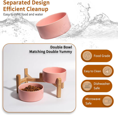 Elevated Ceramic Dog Bowl Set. A calm, considered pick for modern pet homes.