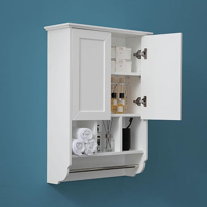 White Bathroom Wall Cabinet