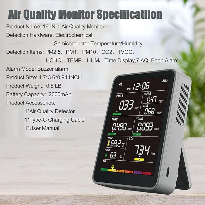 Professional Indoor Air Quality Monitor