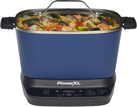 STIRMAX™ Midnight Blue 7.5 Quart Digital Multi-Cooker
