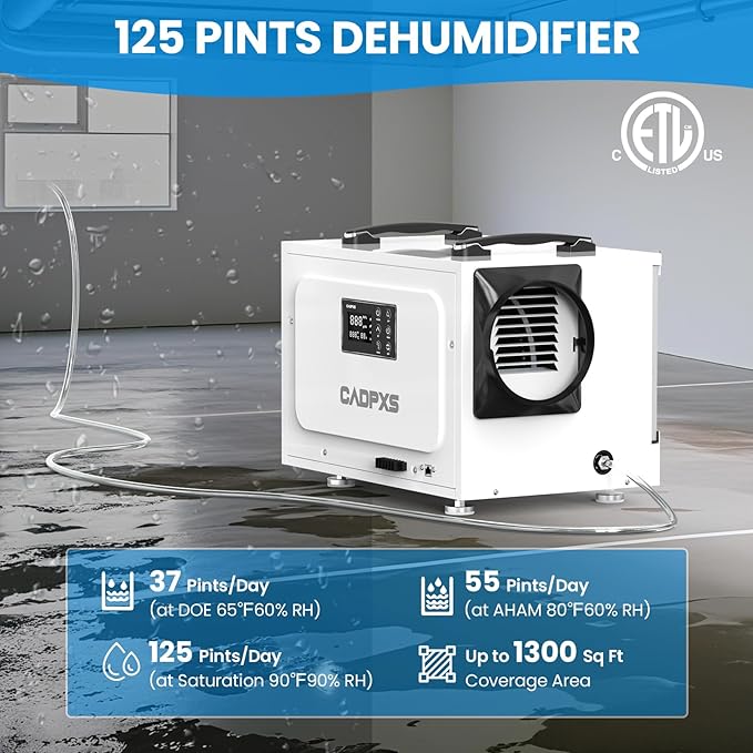 CADPXS Crawl Space Dehumidifier