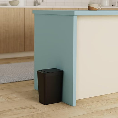 Bathroom Trash Can with Lid, KOEYLE 2 Pack 2.2 Gallon Automatic Touchless