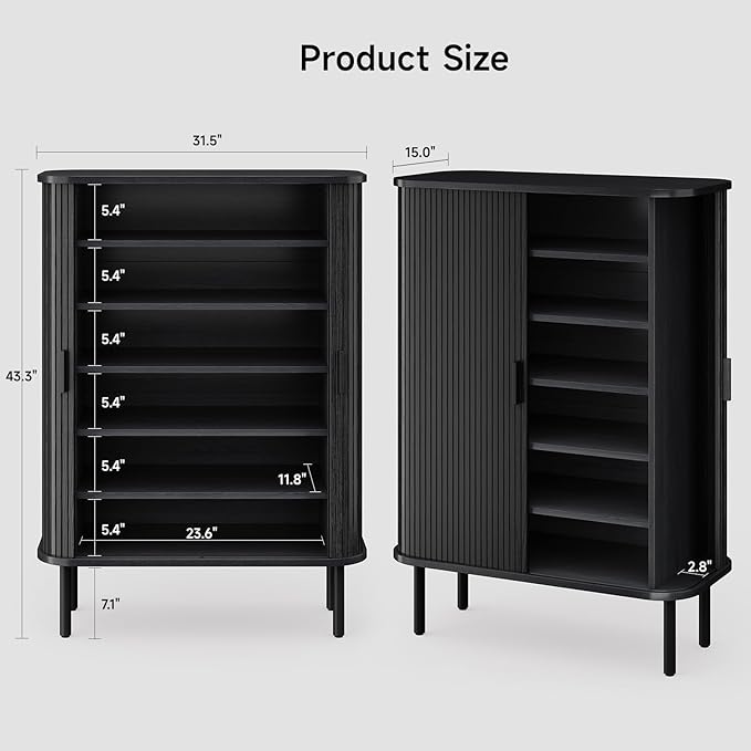 ONBRILL 6-Tier Shoe Cabinet
