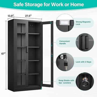 SISESOL Metal Storage Cabinet
