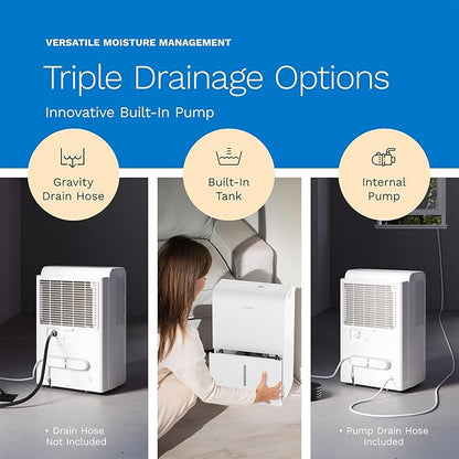 hOmeLabs Dehumidifier for Home, Basements