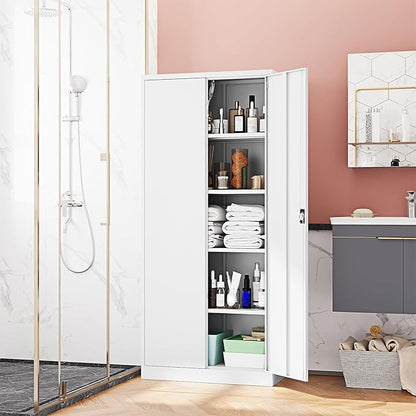 Metal Storage Cabinet-72” Tall Steel File Cabinets