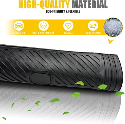 Trunk Mat & Backrest Mat for 2022-2025 Hyundai Tucson All Weather Cargo Mat Rear Back Seat Trunk Liner Only Fit with Optional Bose Premium Audio System (Not fit PHEV or N Line)