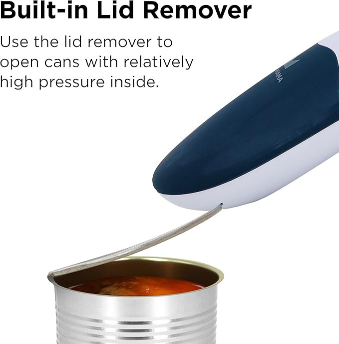 Kitchen Mama Auto 2.0 Electric Can Opener: Blade Opens Almost Any Can Pop or