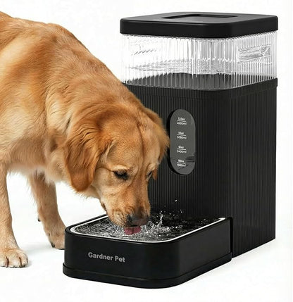 Gardner Pet 2.2 Gallon Automatic Dog Water Bowl Dispenser 8.5L Gravity Water