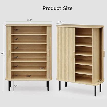 ONBRILL 6-Tier Shoe Cabinet