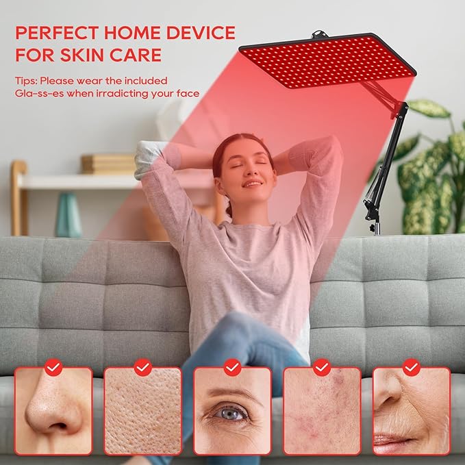 Morfone Advanced Red Light Therapy Lamp