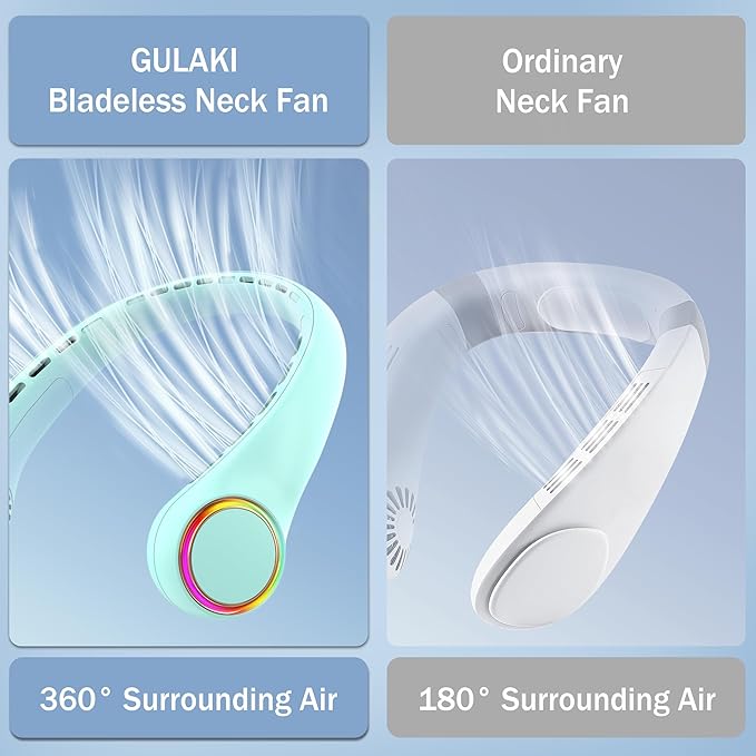 GULAKI Portable Neck Fan, Personal Fan