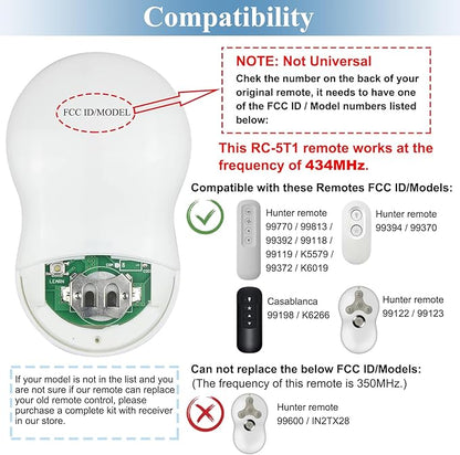 Ceiling Fan Remote Control Replacement