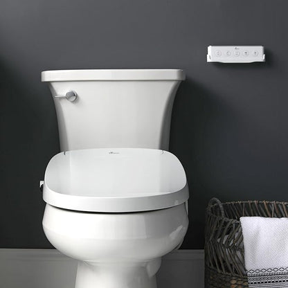 Bio Bidet DLS Premium Heated Bidet Seat, Warm Water & Air Dryer, Auto Open and
