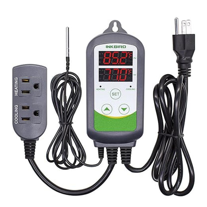 Inkbird ITC-308 Digital Temperature Controller 2-Stage Outlet Thermostat