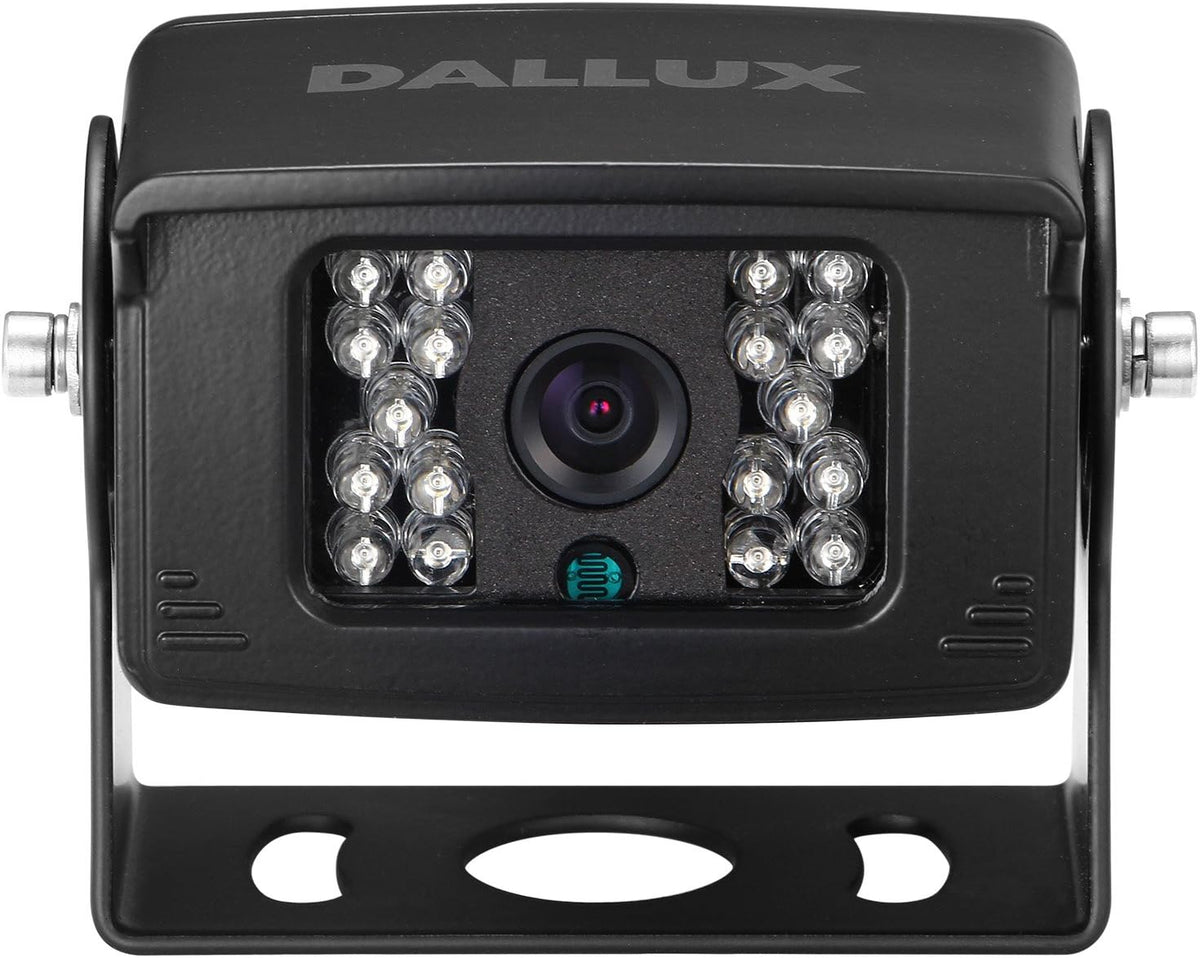 DALLUX Heavy Duty Vehicle Truck Bus Backup Camera System,Waterproof Night Vision Rear View Camera with 7 inch Monitor+66ft 4 PIN Camera Cable for Bus Truck Van Trailer RV Campers Motor Home(12V 24V)