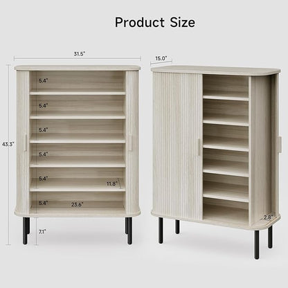 ONBRILL 6-Tier Shoe Cabinet