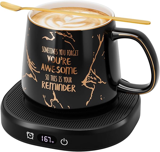 Coffee Mug Warmer, You are Awesome Mug