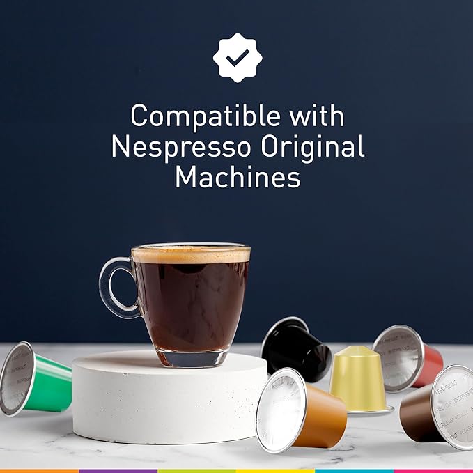 Organic USDA Café Romano Coffee Aluminum Espresso Pods