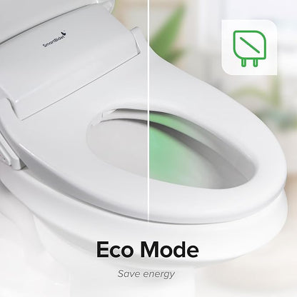 SmartBidet® SB-1200 Luxury Advanced Electric Smart Bidet Elongated White Toilet