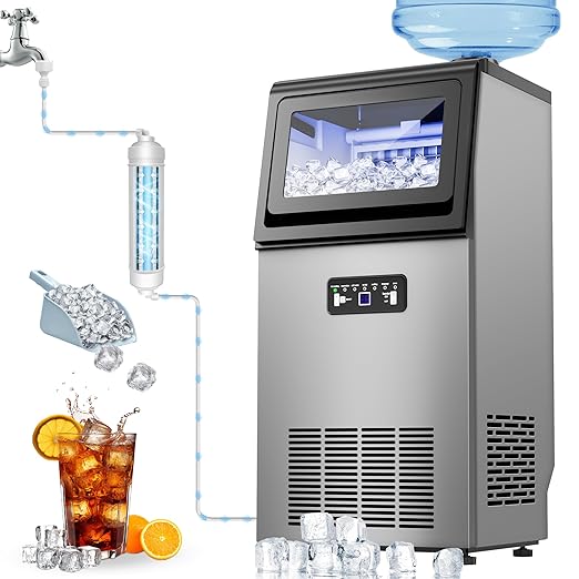 Commercial Ice Maker Machine 120lbs/24H