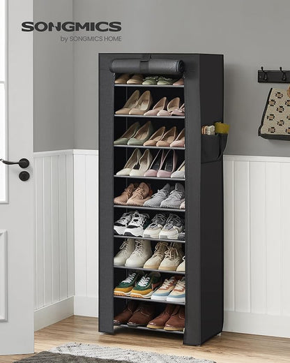 SONGMICS 10-Tier Shoe Rack, Shoe Storage Cabinet