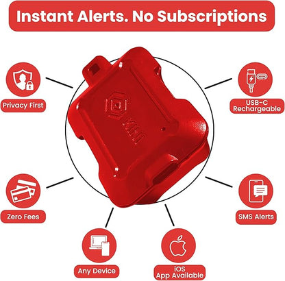 Instant Kini Safe Alert Wi-Fi Motion Sensor Alarm