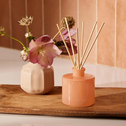 Thymes Petite Reed Diffuser Set – Includes Rattan Wood Sticks, Fragrance Oil