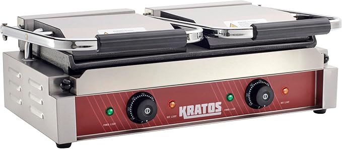 Kratos Commercial Electric Panini Sandwich Grill