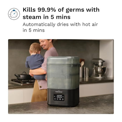 Baby Brezza 10 Minute SuperQuick Bottle Sterilizer + Dryer