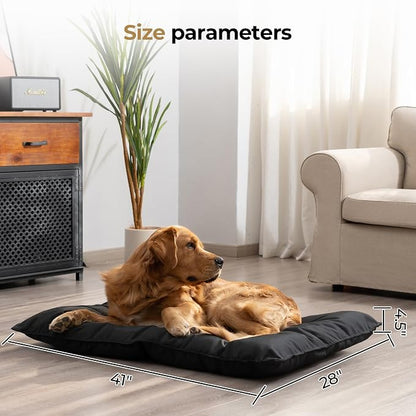 Chew Proof Indestructible Dog Bed,Large (28"x41") | Durable,for Aggressive Chewers,Tough,chew resistant, non chewable,Machine Washable & Waterproof,Indoor Outdoor