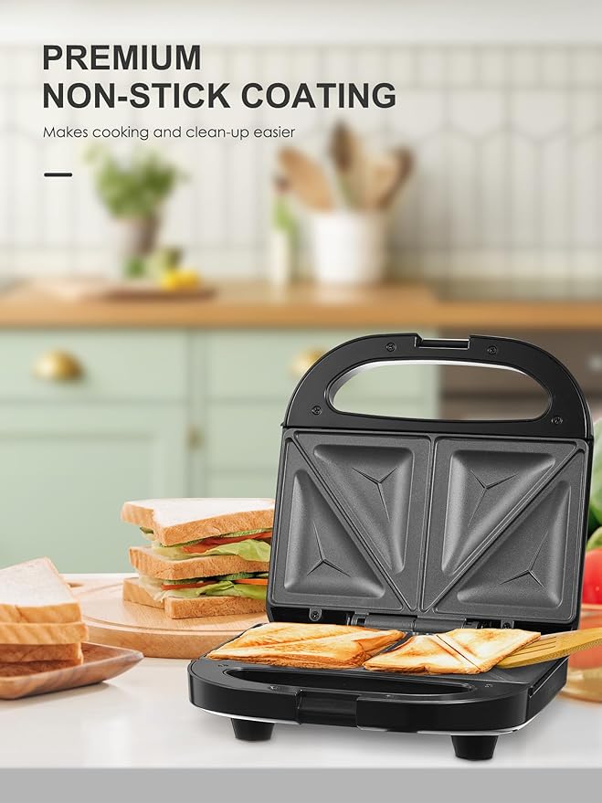 Sandwich Maker, Yabano Toaster and Electric Panini Grill