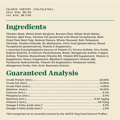Nutro Max Adult Dry Dog Food with Beef, 25 lb. Bag