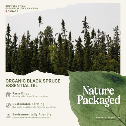 Organic Black Spruce Essential Oil from Canada