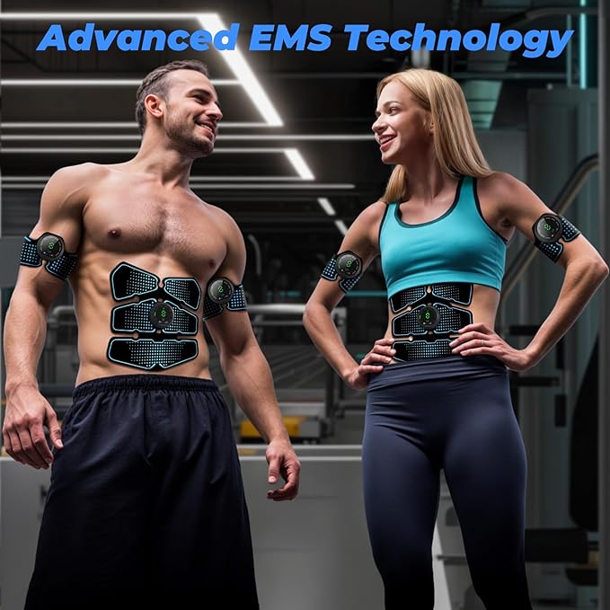 Muscle Stimulator for arms, Abdomen, Thighs and Buttocks - Body Control System