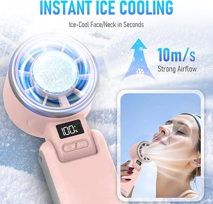 PlayHot Portable Handheld Turbo Fan
